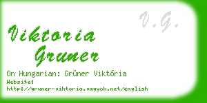 viktoria gruner business card