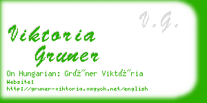 viktoria gruner business card